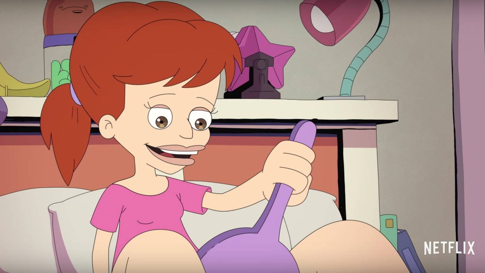 Foto: Un fotograma de 'Big Mouth', animación adulta sobre el despertar sexual. (Netflix)