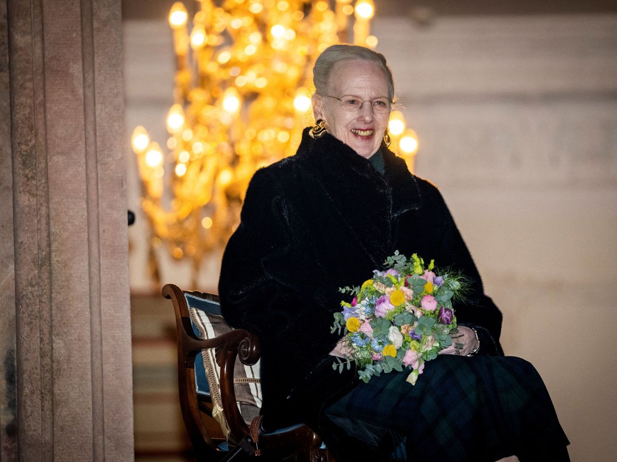 Foto: La reina Margarita, este miércoles en Fredensborg. (Reuters/Ida Marie Odgaard)