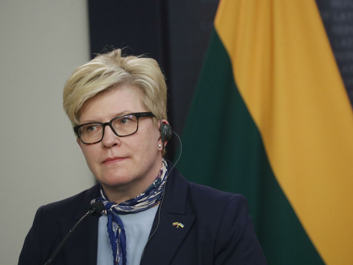 Foto: La primera ministra de Lituania, Ingrida Simonyte. (EFE / Toms Kalnins)
