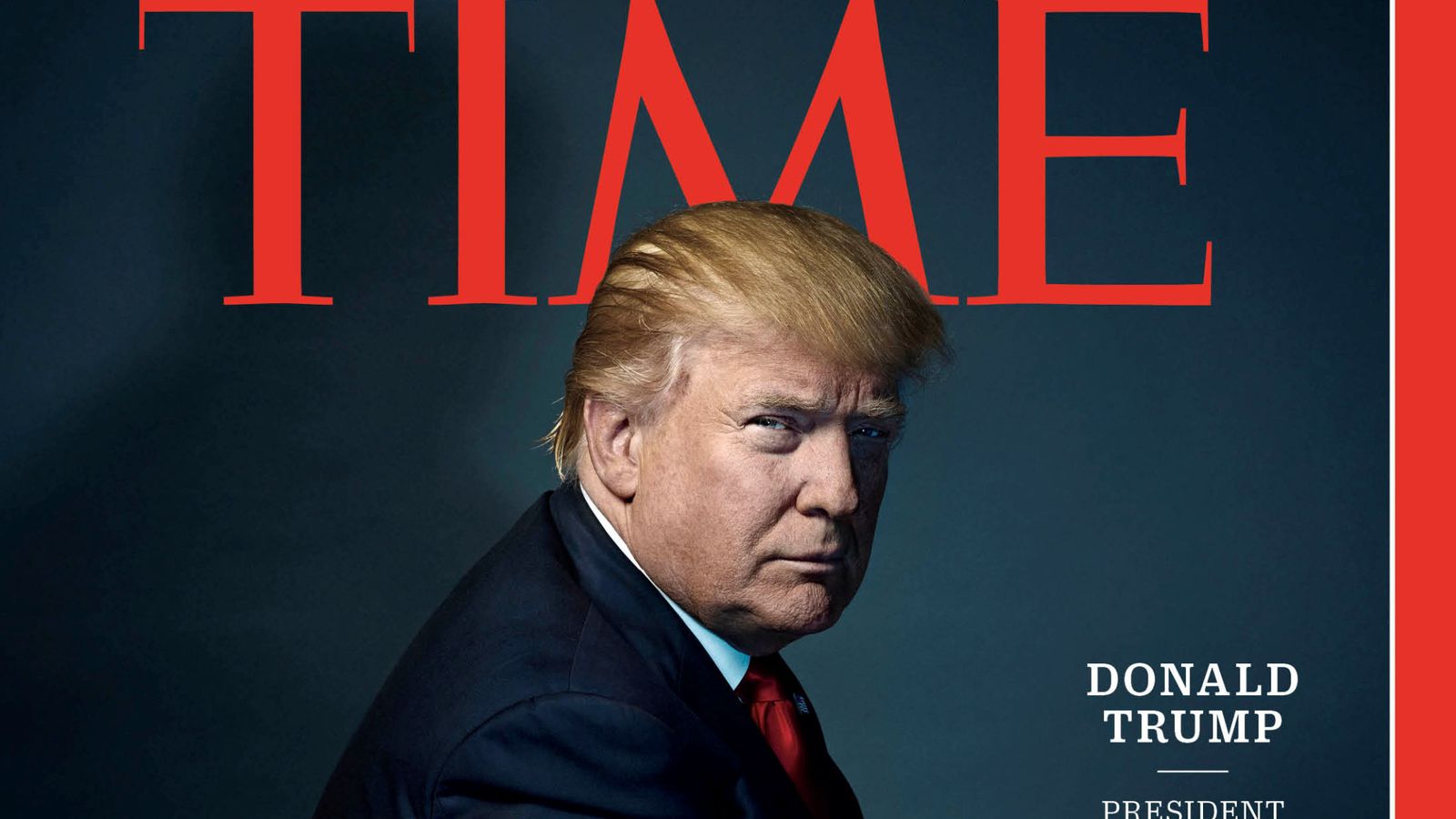 Foto: Donald Trump, persona del año para la revista 'Time'. (Reuters) 