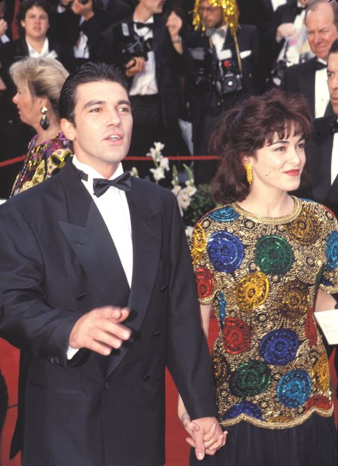 Foto: Antonio Banderas y Ana Leza en los Oscars en una imagen de archivo (Gtres)