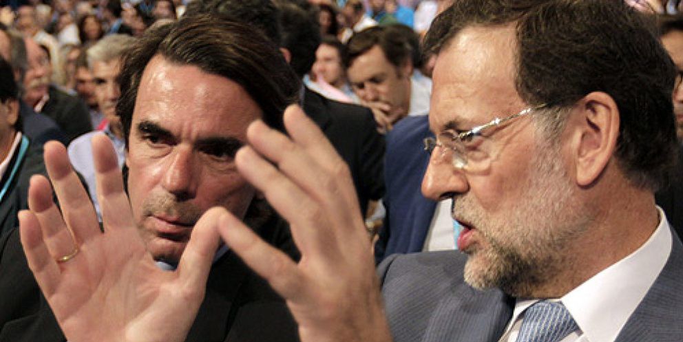 Foto: Aznar intermedia ante Rajoy a favor de la operación de Sacyr-Pemex en Repsol