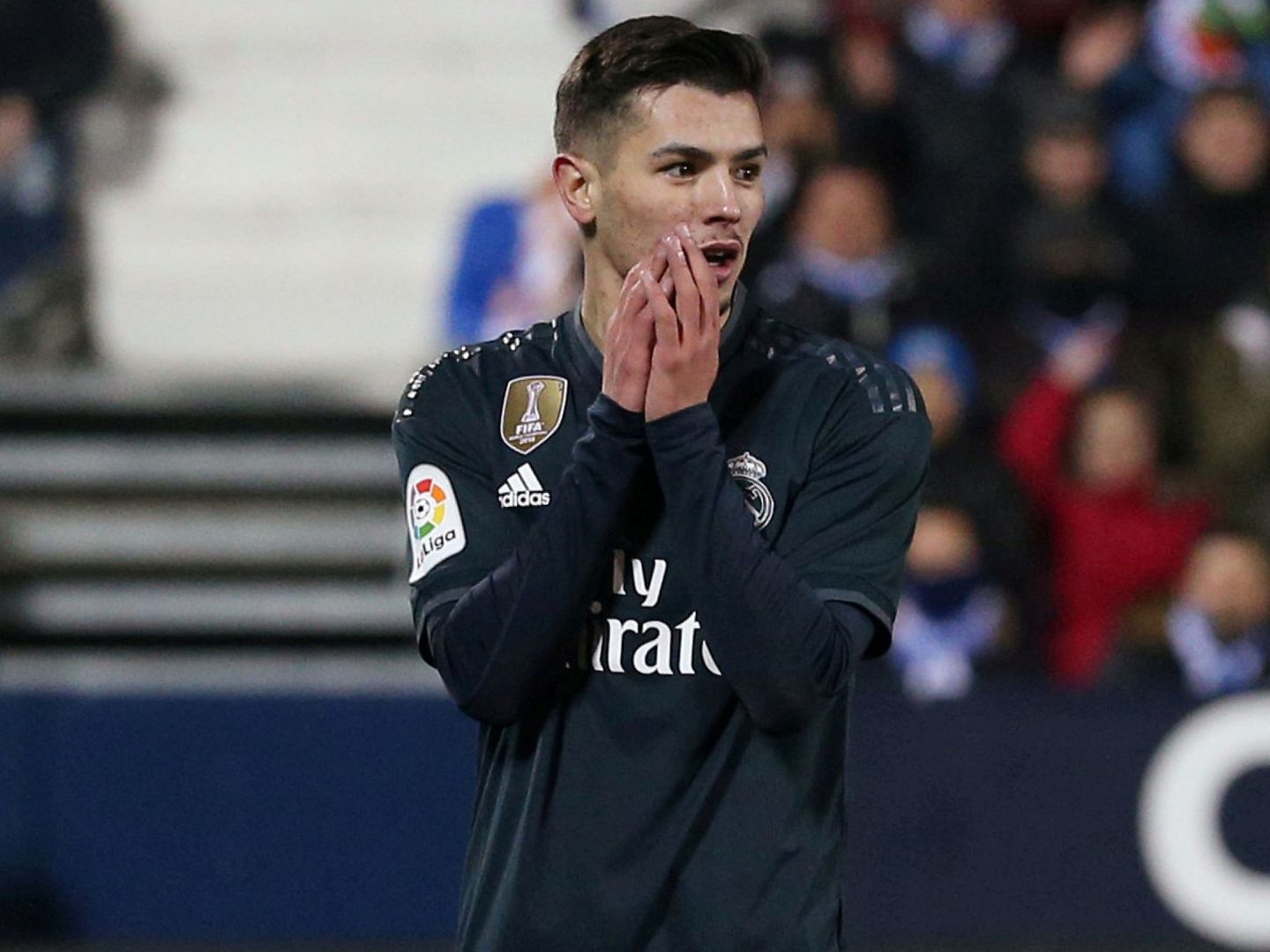 Brahim solo ha jugado 24 minutos con el Real Madrid. (Reuters)