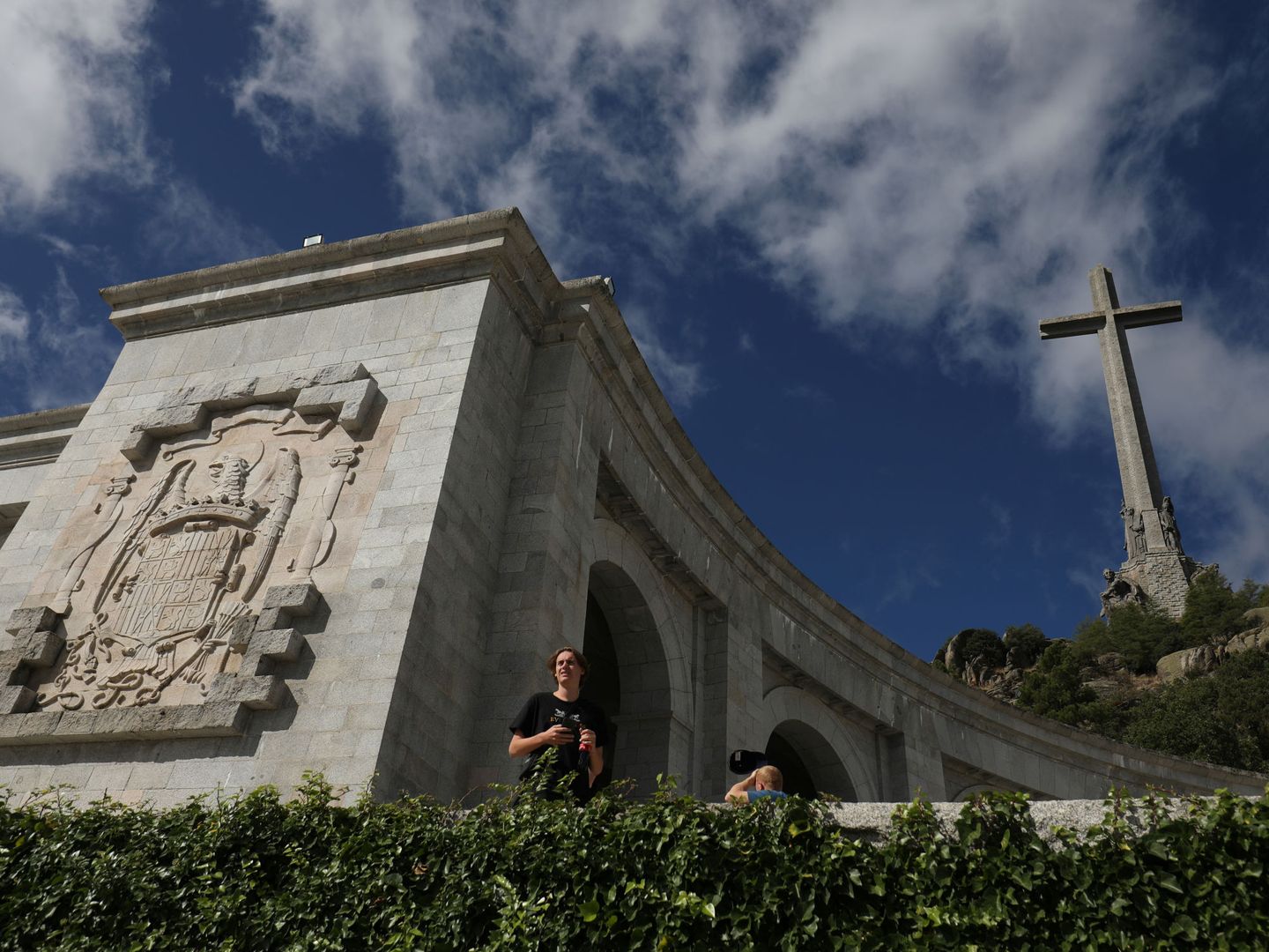 Vista de el Valle de los Caídos. (Reuters)