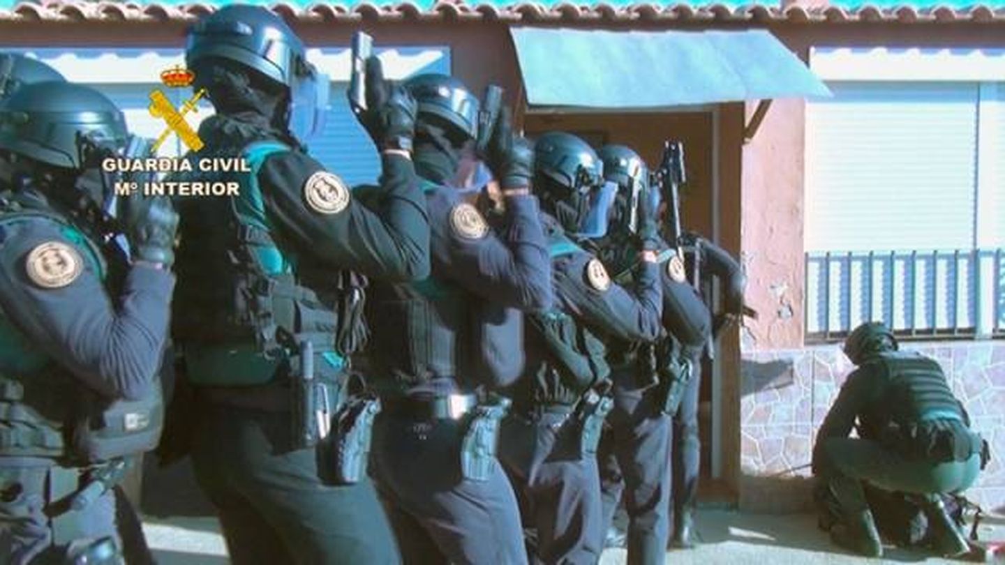 'Operación Lifaf'. Foto: Guardia Civil