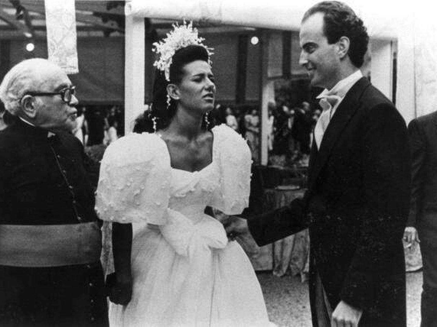 Ana Botín y Guillermo Morenés el día de su boda. 