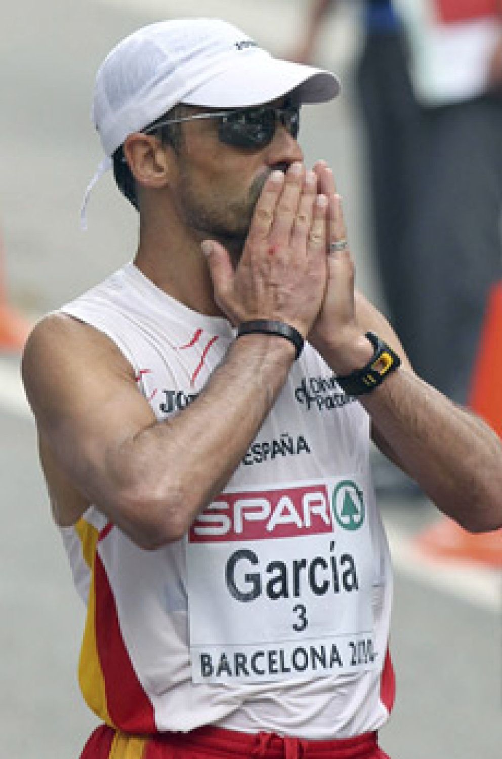 Foto: Bragado terminó quinto en la prueba de los 50 km marcha