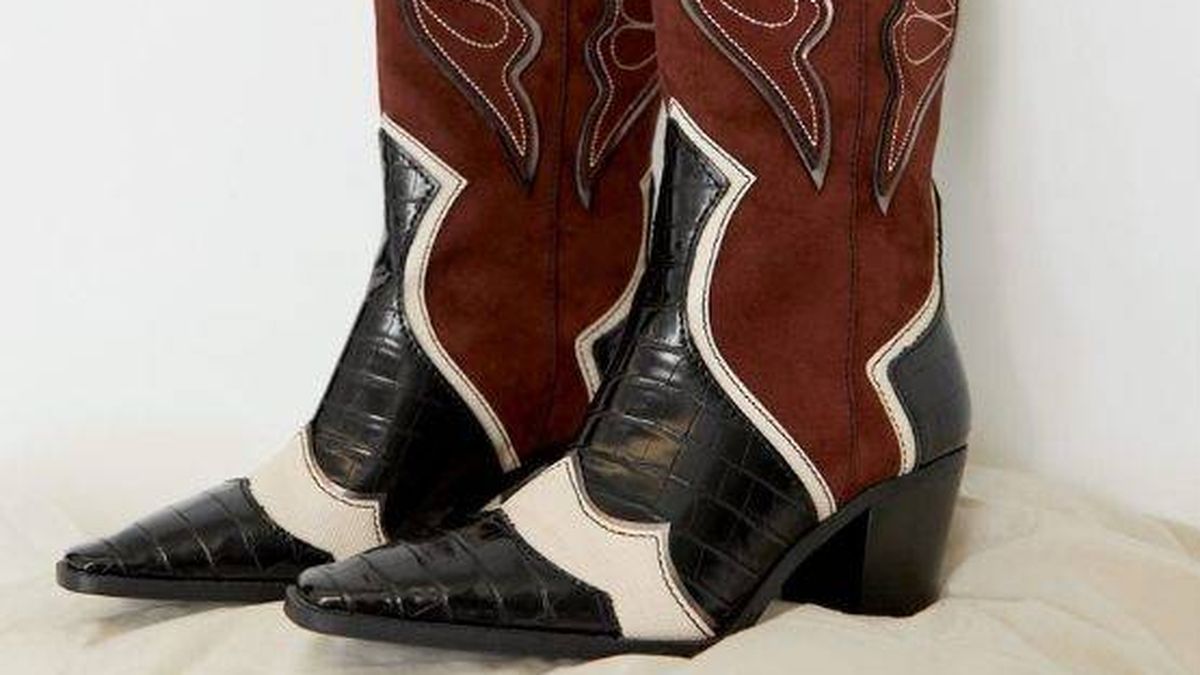 Estos botines cowboy de Stradivarius te darán un look western perfecto 
