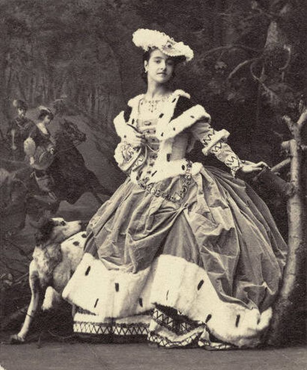 Foto: Adelina Patti en 1869