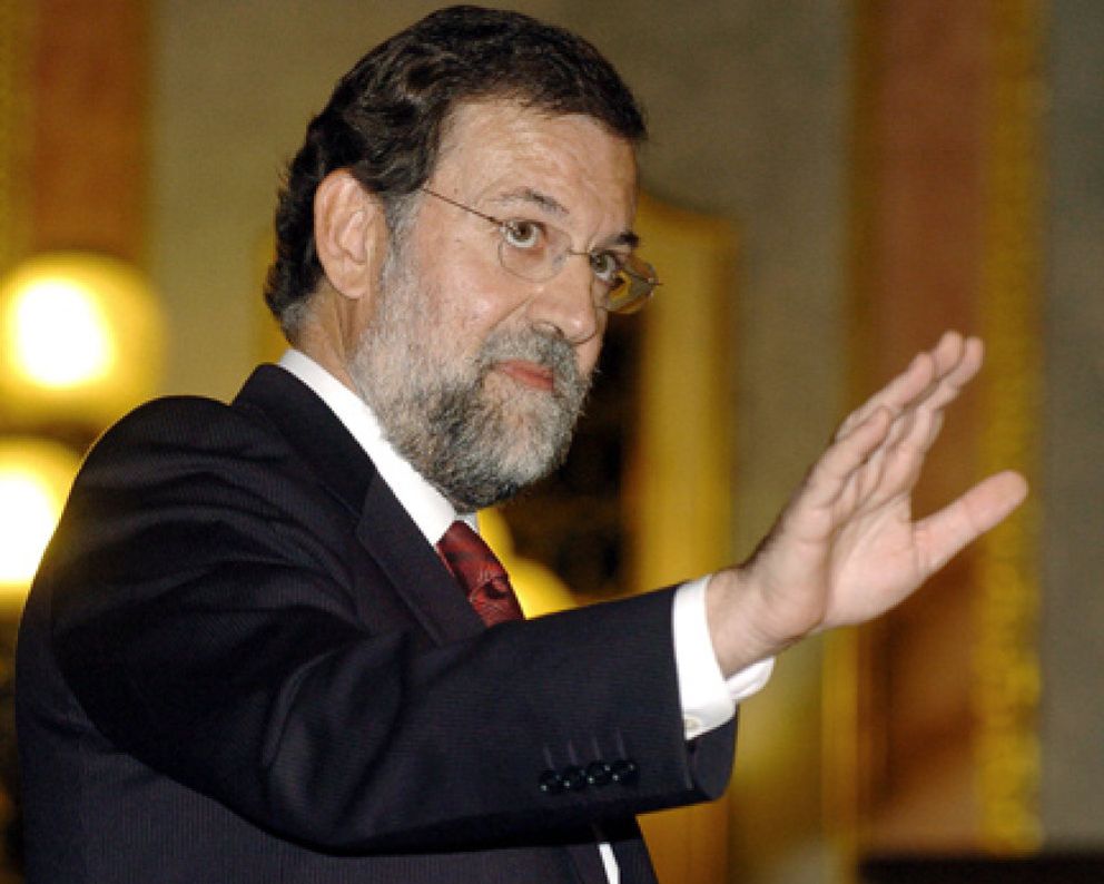 Foto: Rajoy: "¿Si no se admitió el Plan Ibarretxe por qué se va a admitir el de Maragall?"