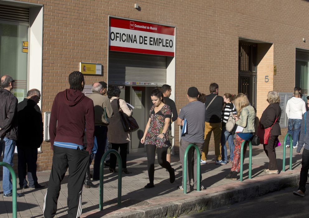 Foto: Oficina del INEM en Madrid. (Gtres)