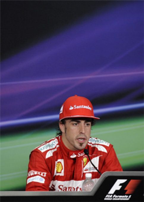 Foto: Alonso piensa en el futuro y no se plantea un objetivo en China