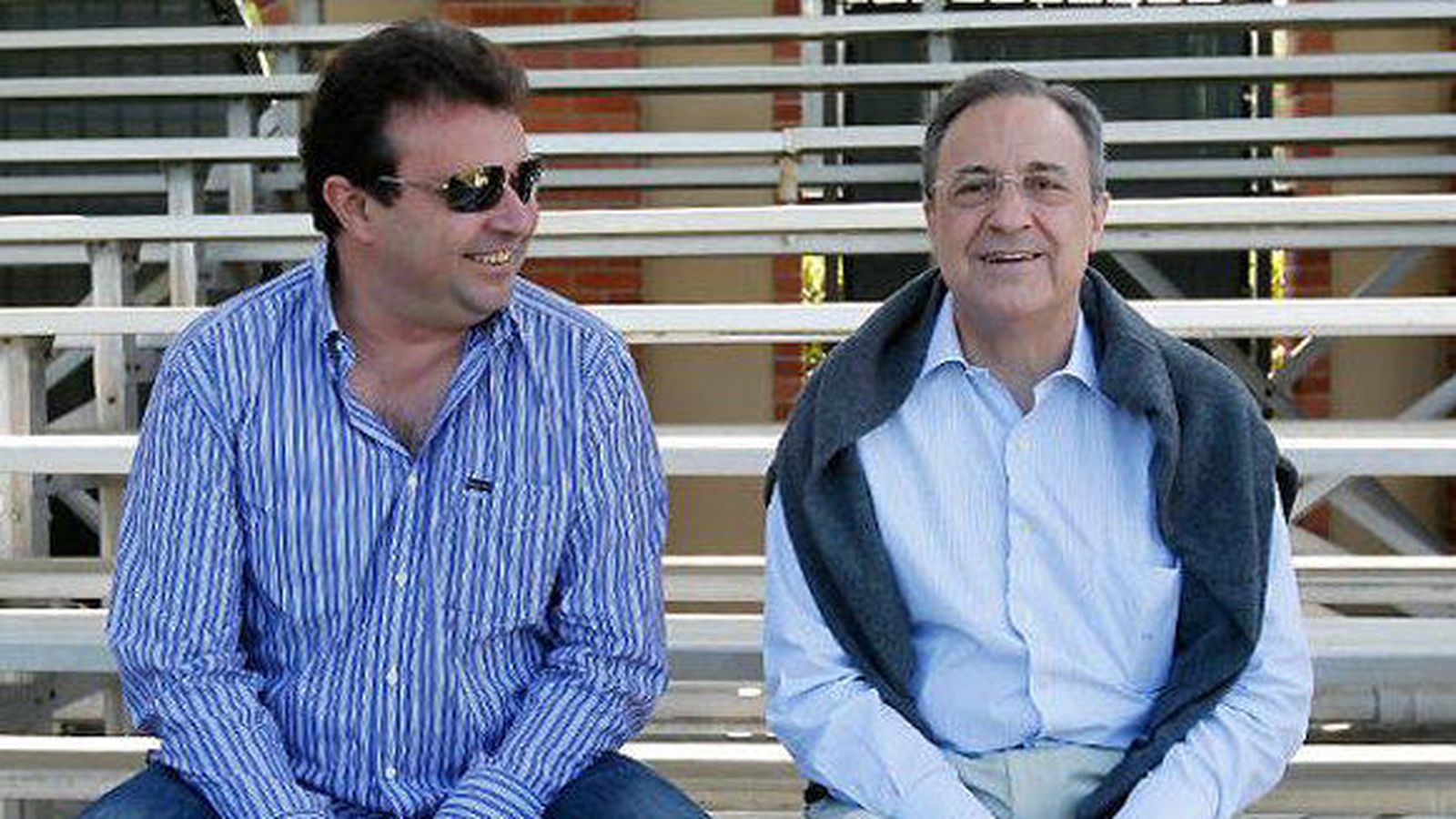 Foto: José Ángel Sánchez, con Florentino Pérez 