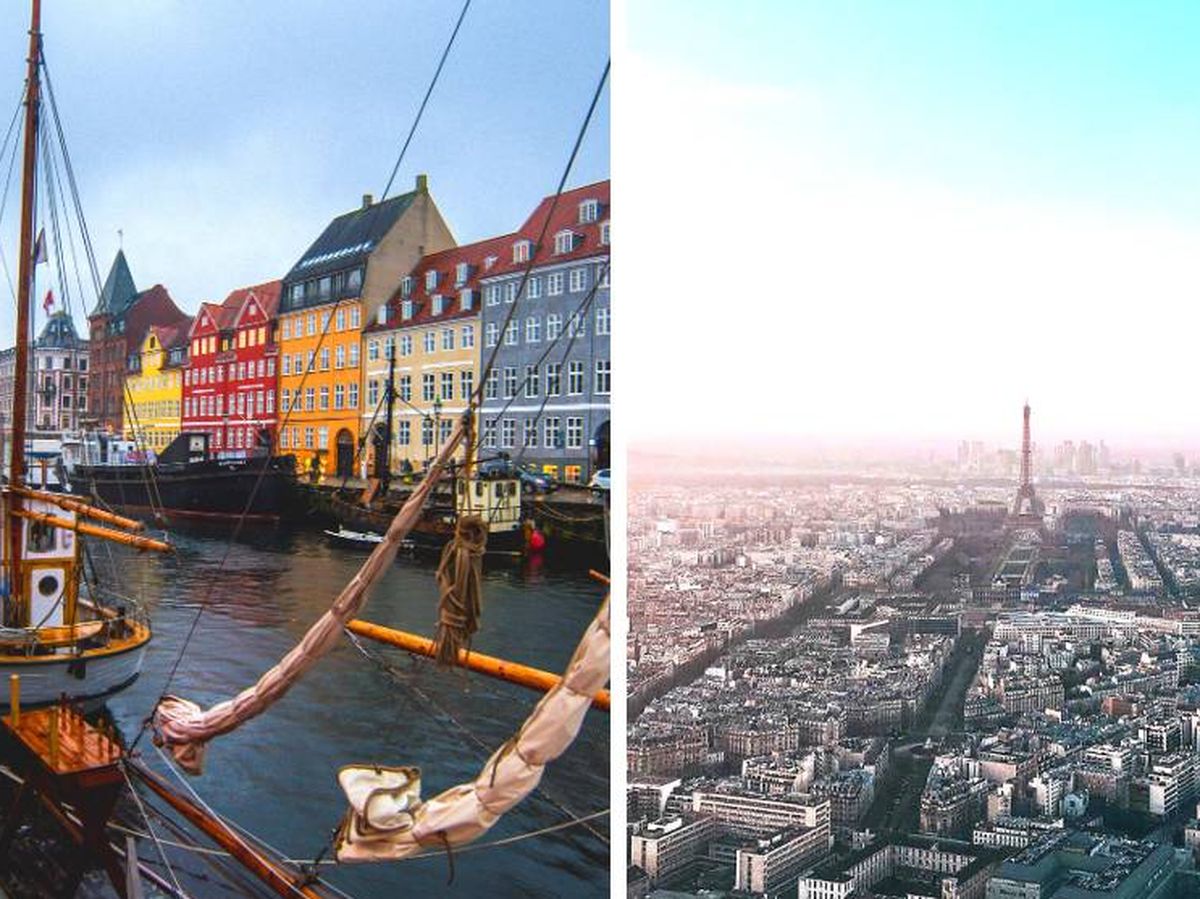 Foto: París y Copenhague, primera y última del 'top 10' de las ciudades más caras del mundo en 2020. (Pexels)