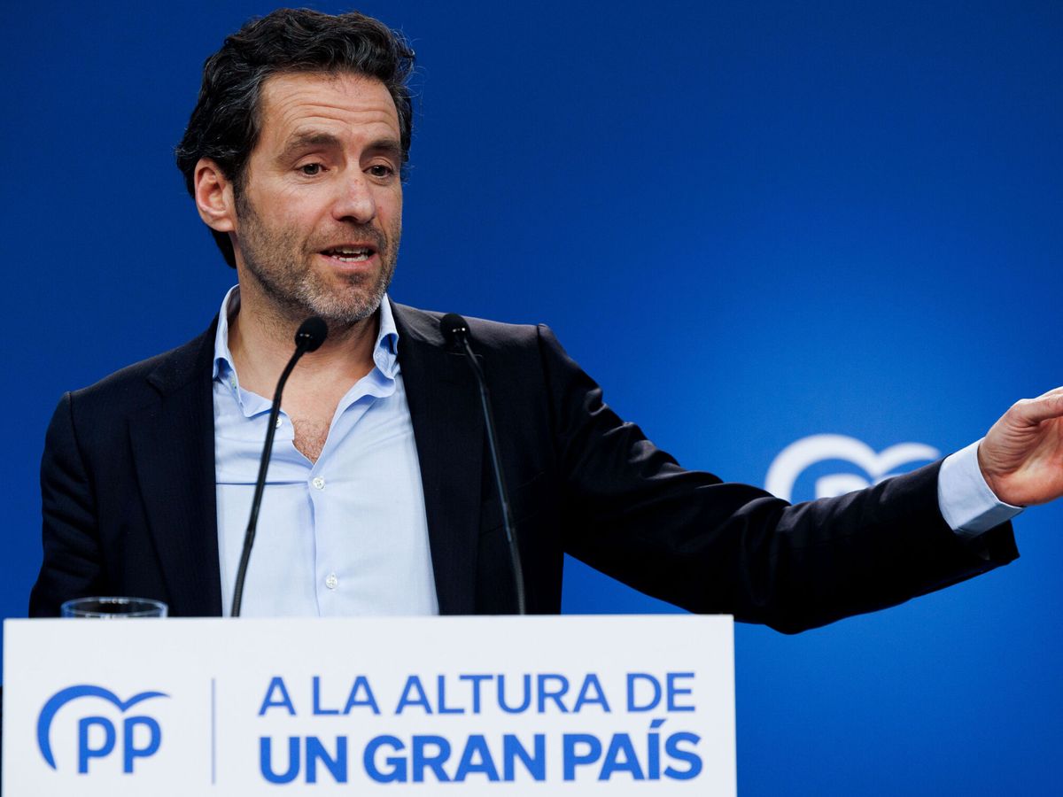 Foto: El nuevo portavoz de campaña del PP, Borja Sémper. (EFE/Sergio Pérez)