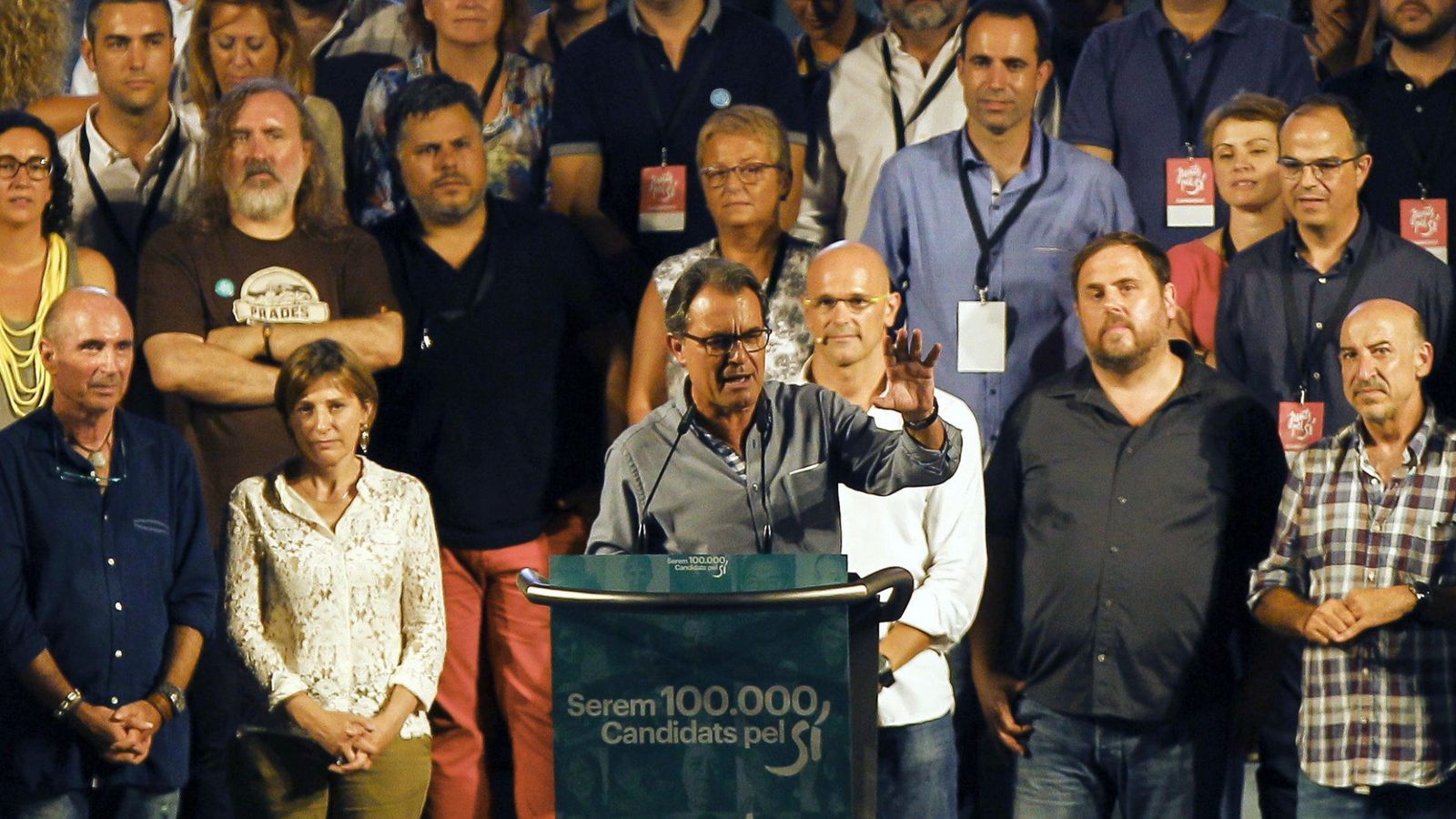 Foto: El presidente de la Generalitat y número 4 en la candidatura de 'Junts pel Sí', Artur Mas. (EFE)