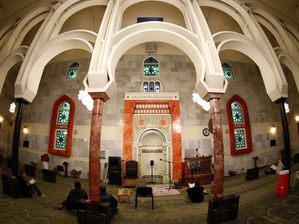 Foto: El Centro Cultural Islámico de Madrid, conocido como la Mezquita de la M-30. (EFE)