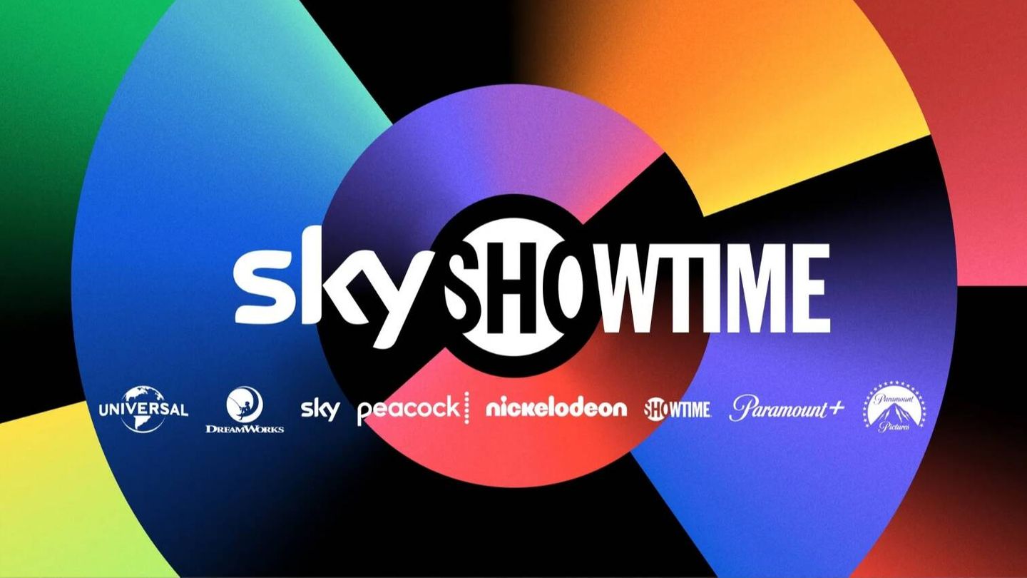 Logotipo de la nueva plataforma y sus contenidos. (SkyShowtime)