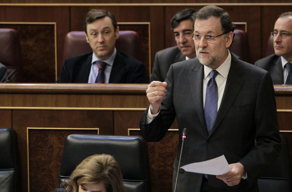 Mariano Rajoy en el Congreso (EFE)