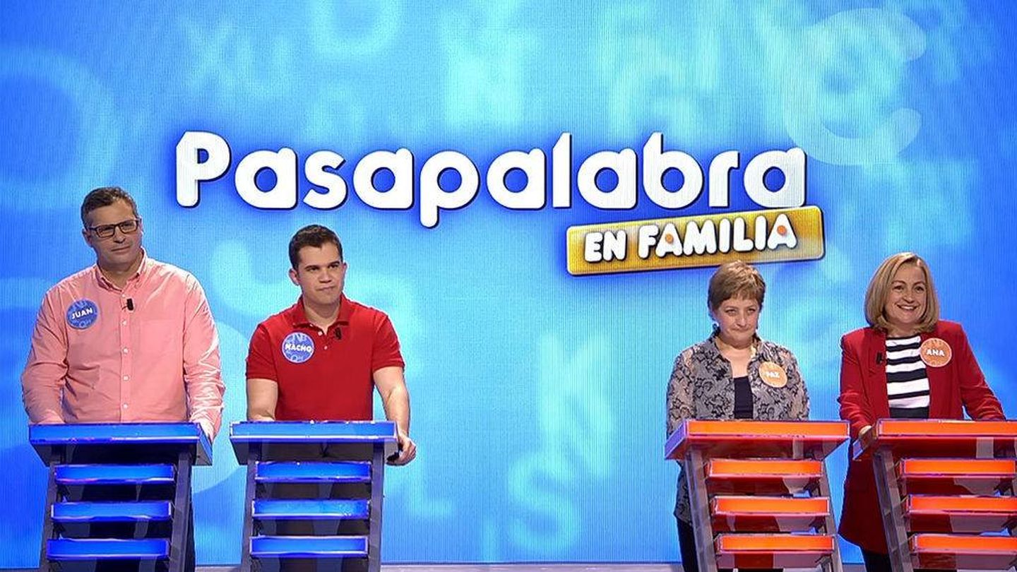 Imagen del concurso 'Pasapalabra en familia'.