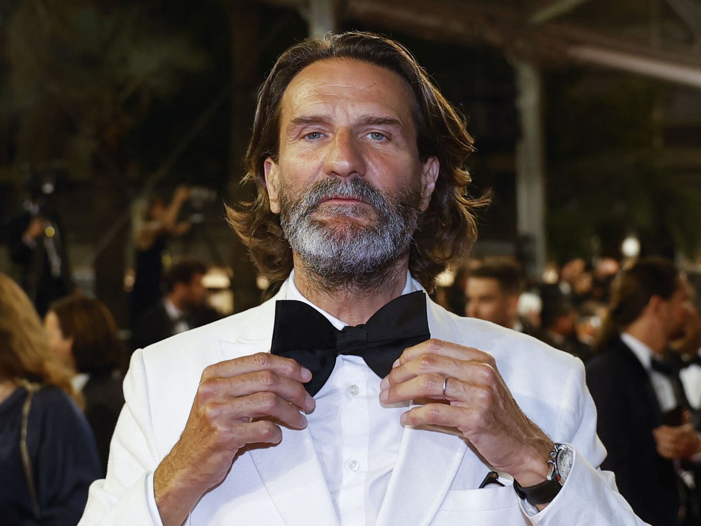 Fréderic Beigbeder en el Festival de Cine de Cannes de 2022. REUTERS