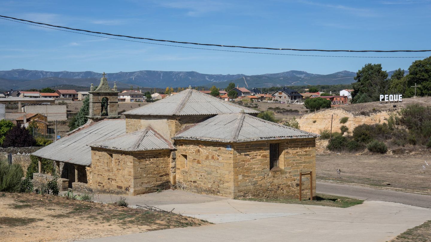 Vista general de Peque, en Zamora. (D.B.)