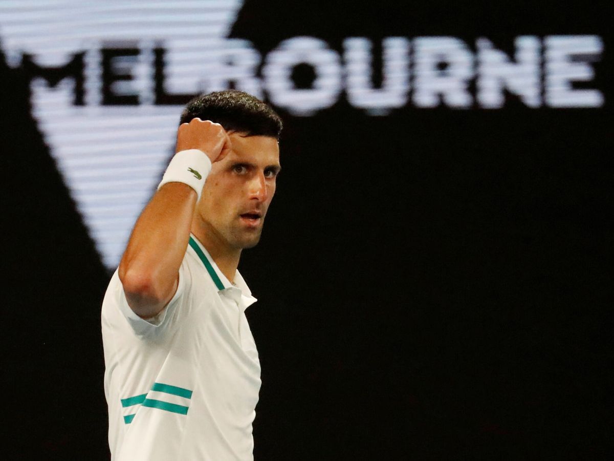 Foto: Djokovic y su lío con las vacunas en Melbourne. (Reuters)