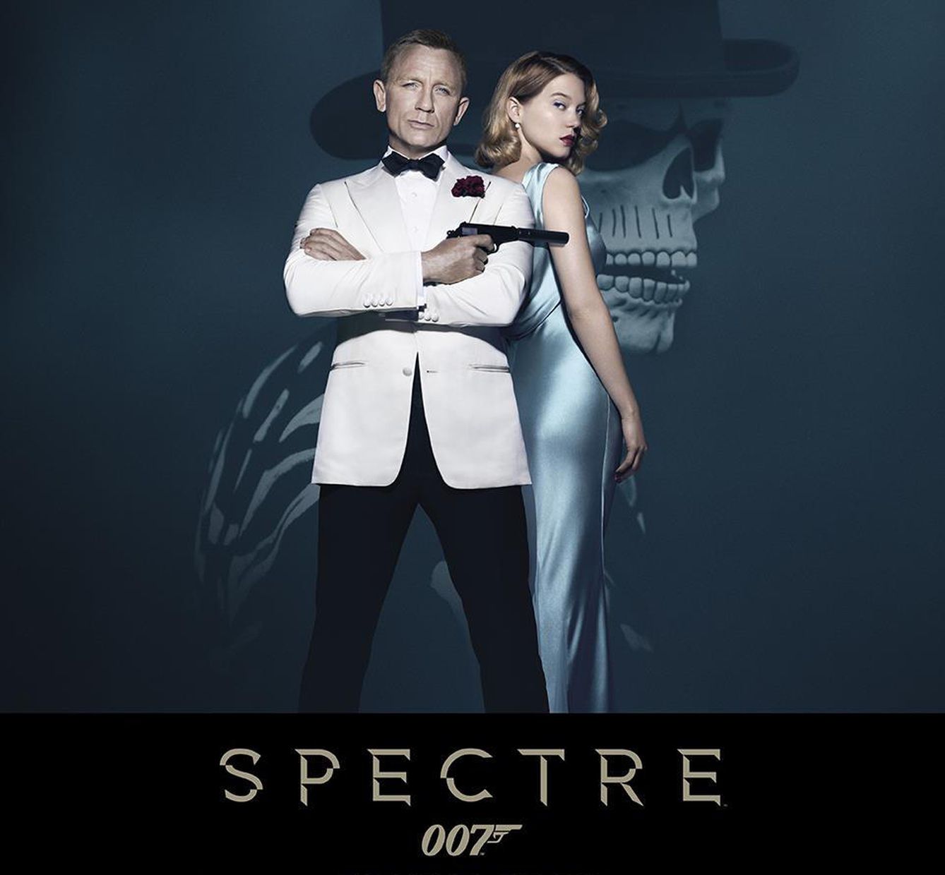 Cartel promocional de la película 'Spectre'. 