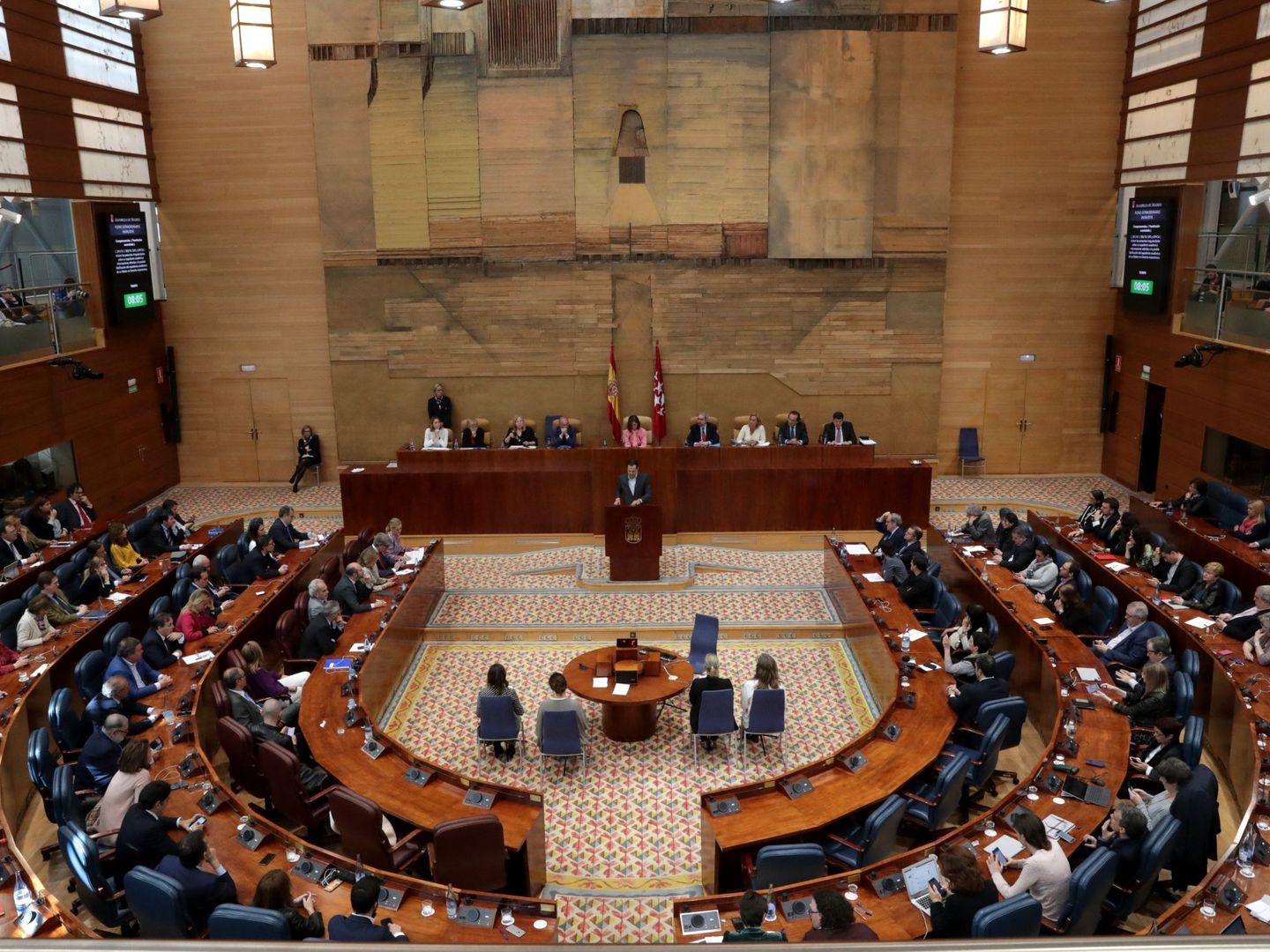 El Pleno de la Asamblea de Madrid. (EFE)