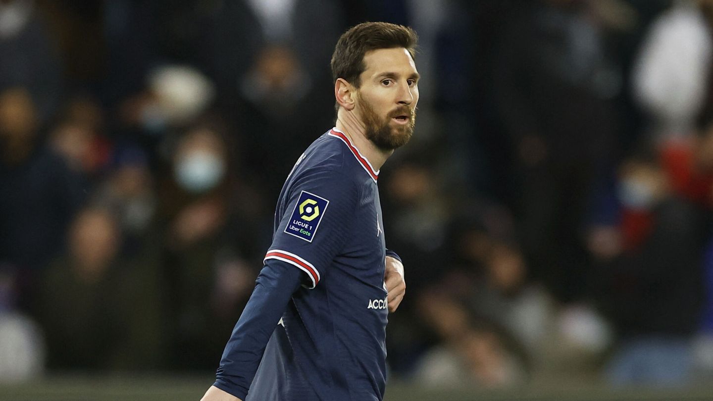 Leo Messi. (Reuters/Christian Hartmann)