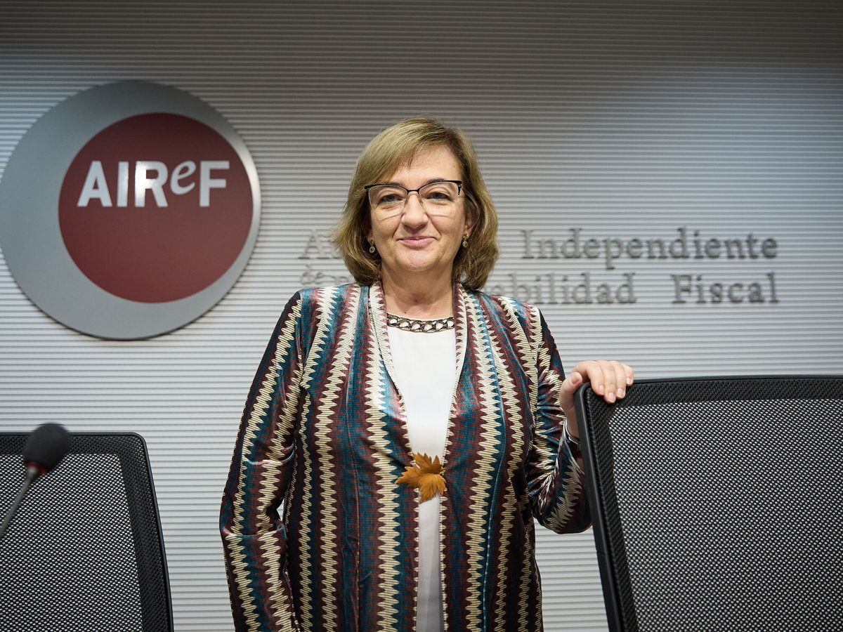 Foto: La presidenta de la AIReF, Cristina Herrero. (EP/Jesús Hellín)