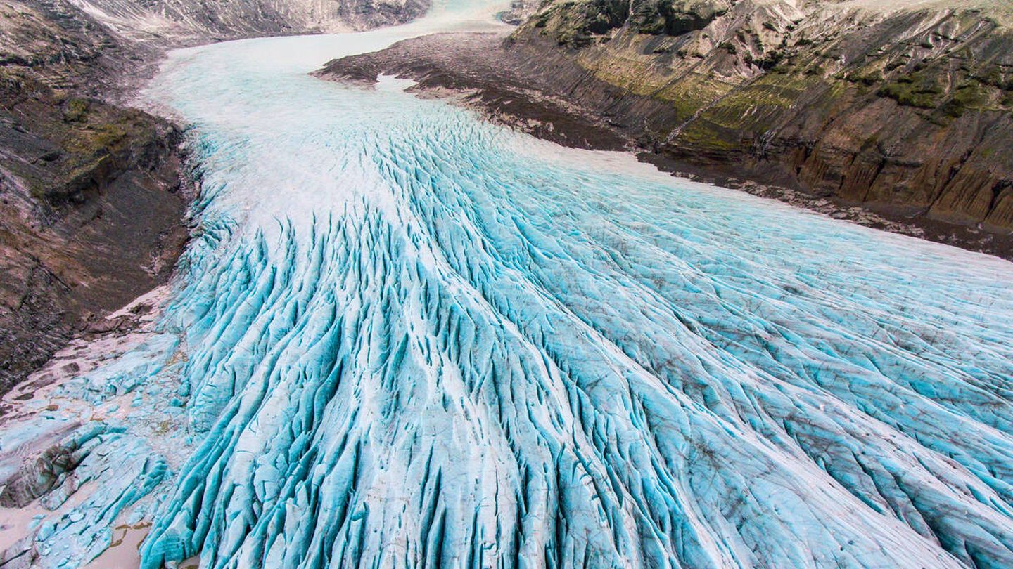 Un glaciar en Islandia. (iStock)