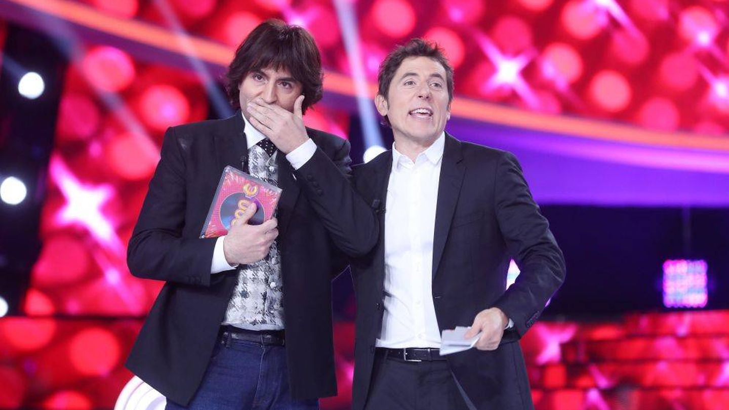 Raúl Pérez, tras ganar la gala Especial Eurovisión. (Atresmedia)