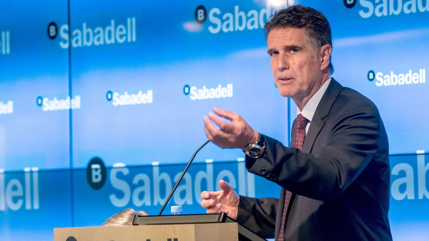 El consejero delegado de Banco Sabadell, Jaume Guardiola. (EFE)