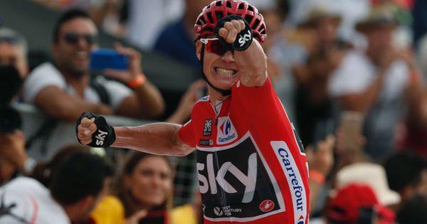 Foto: Froome dio un volantazo a la Vuelta. (EFE)