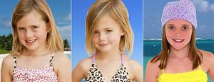 Noticia de Los bikinis para niñas de Elizabeth Hurley, 'censurados' por inapropiados