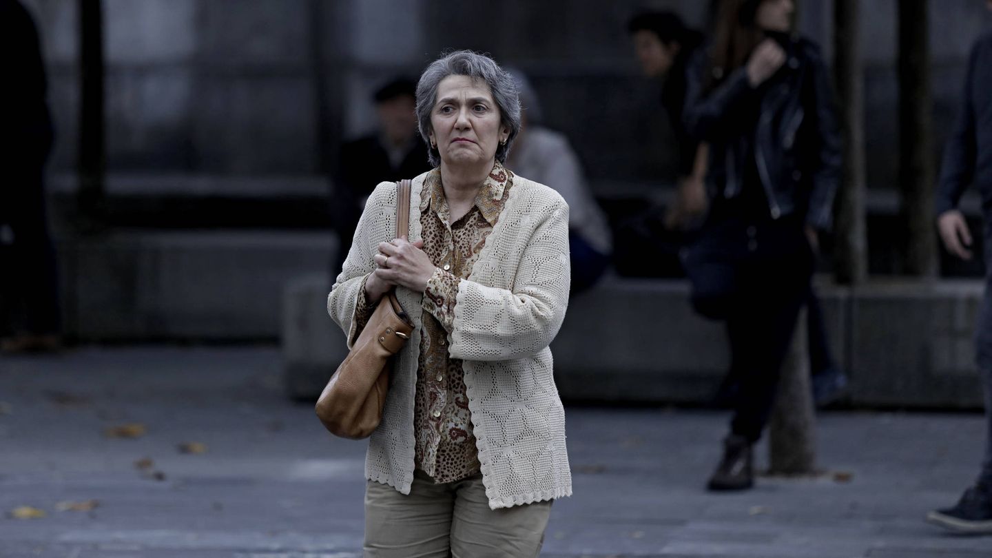 Miren (Ane Gabarain) en una escena del último episodio de 'Patria'. (HBO España)