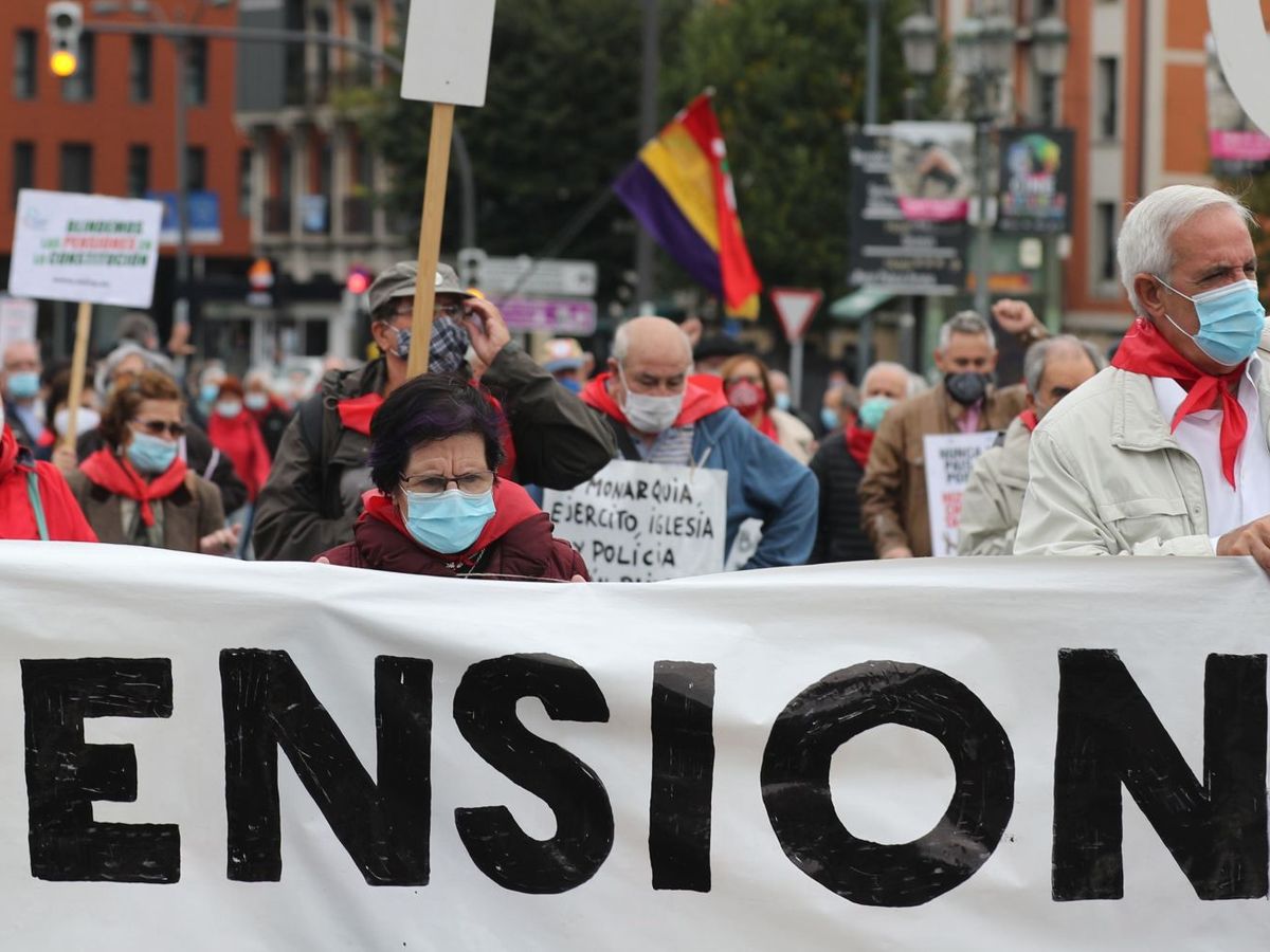 Foto: Manifestación de los pensionistas