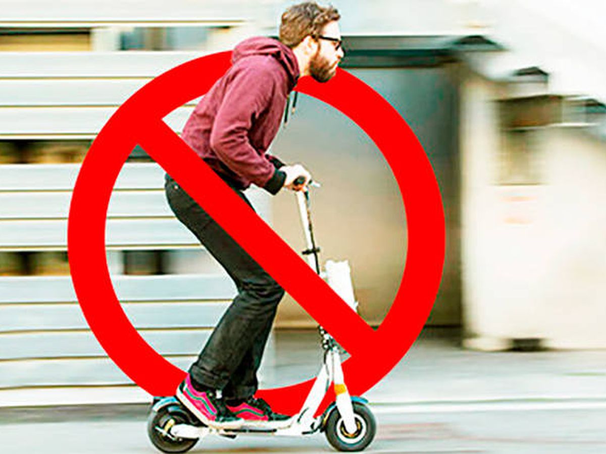 Madrid es para patinetes eléctricos: prohíben circular por la acera carretera"