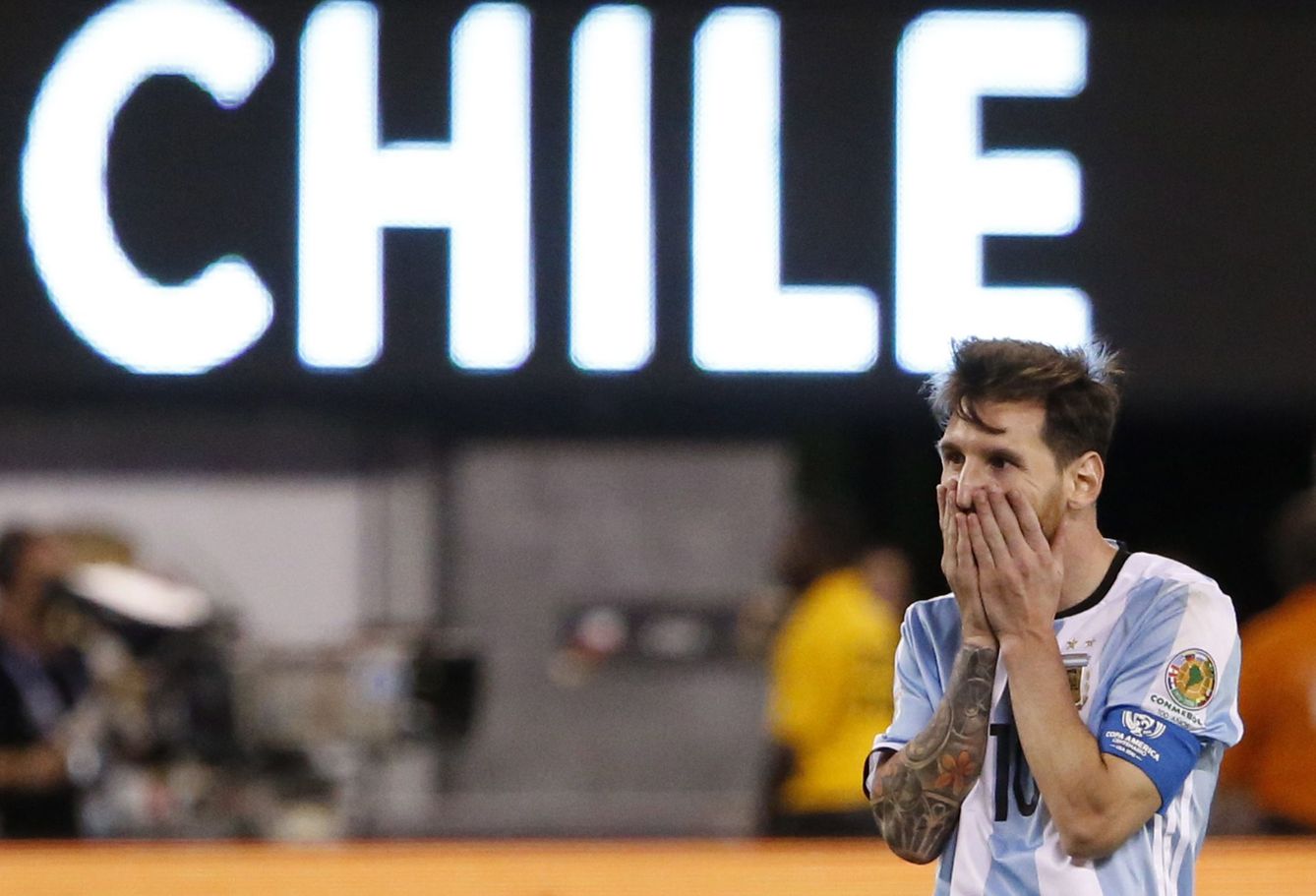 Messi amenazó con abandonar la selección argentina tras caer en la final de la Copa América Centenario (EFE)