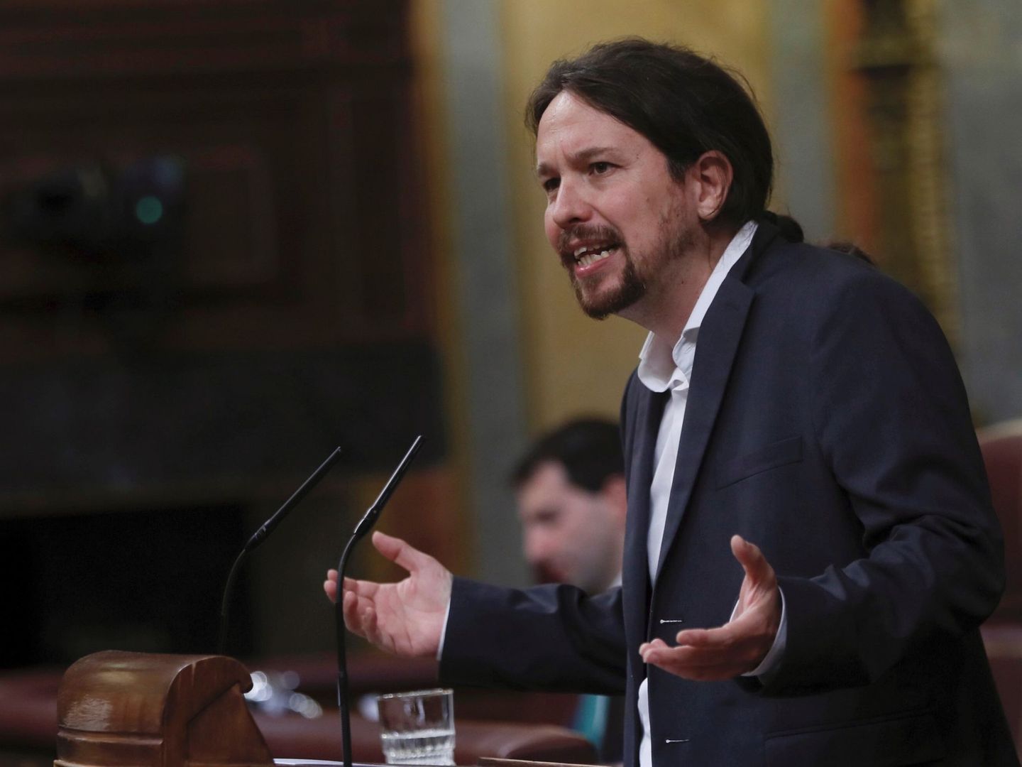El líder de Podemos, Pablo Iglesias. (EFE)
