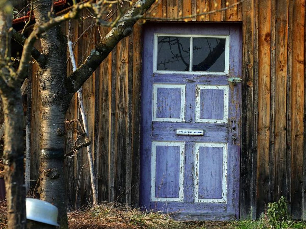 Foto: Esta podría ser la puerta de tu nueva caseta de jardín (Foto: Pixabay)