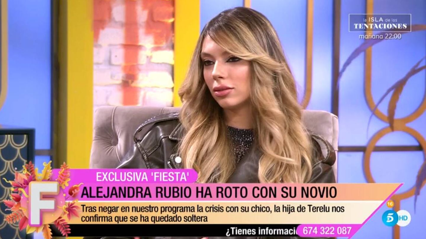 La hija de Terelu Campos, Alejandra Rubio. (Mediaset)