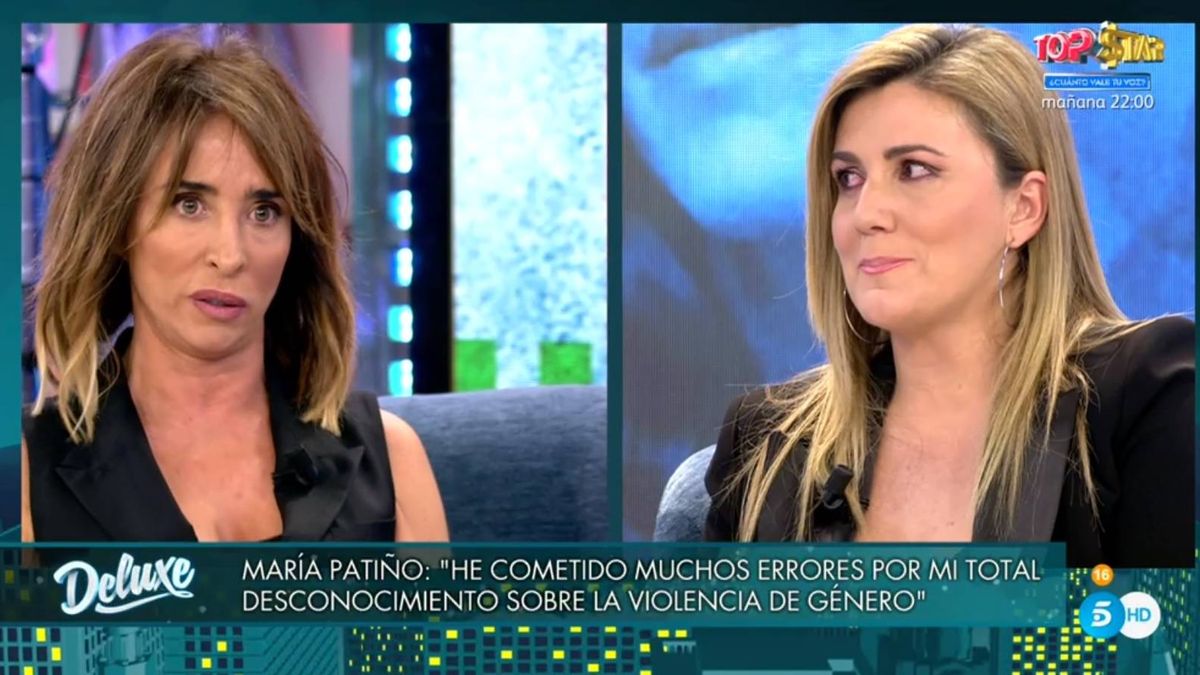 María Patiño pide perdón a Carlota Corredera por sus errores con Rocío Carrasco