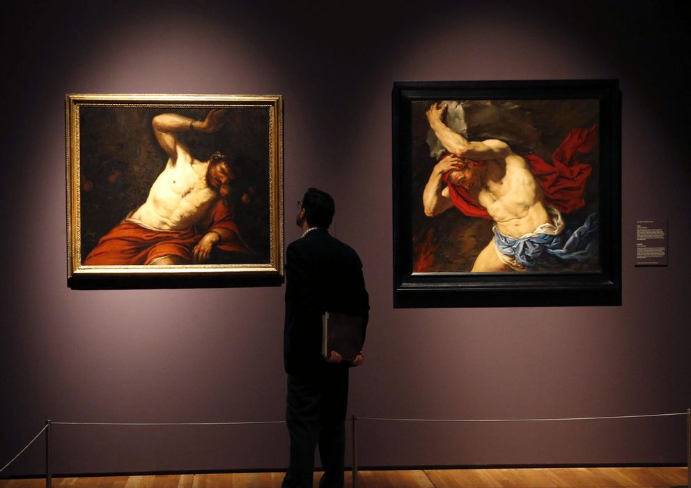 Foto: Una imagen de la exposición "Las furias. De Tiziano a Ribera". (EFE)