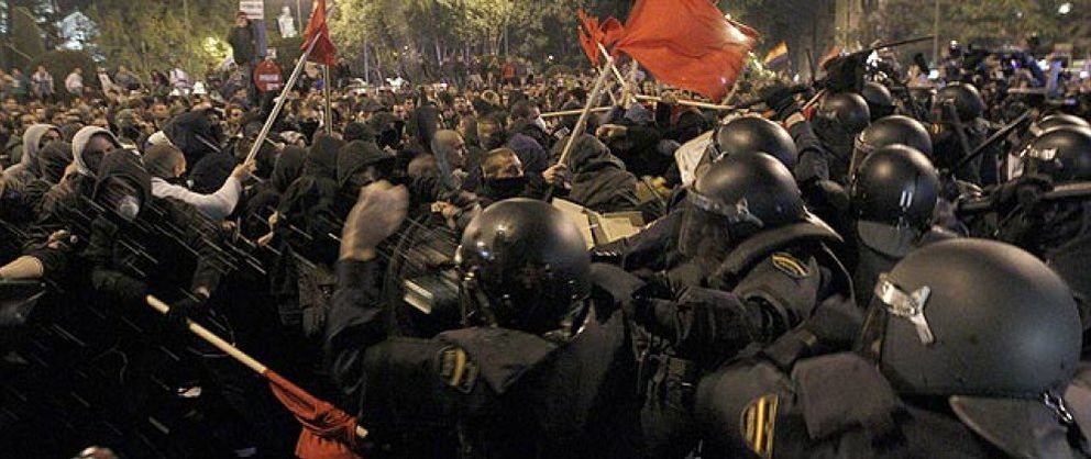Foto: Interior acusa al 25-S de "violencia extrema" mientras la izquierda carga contra la Policía