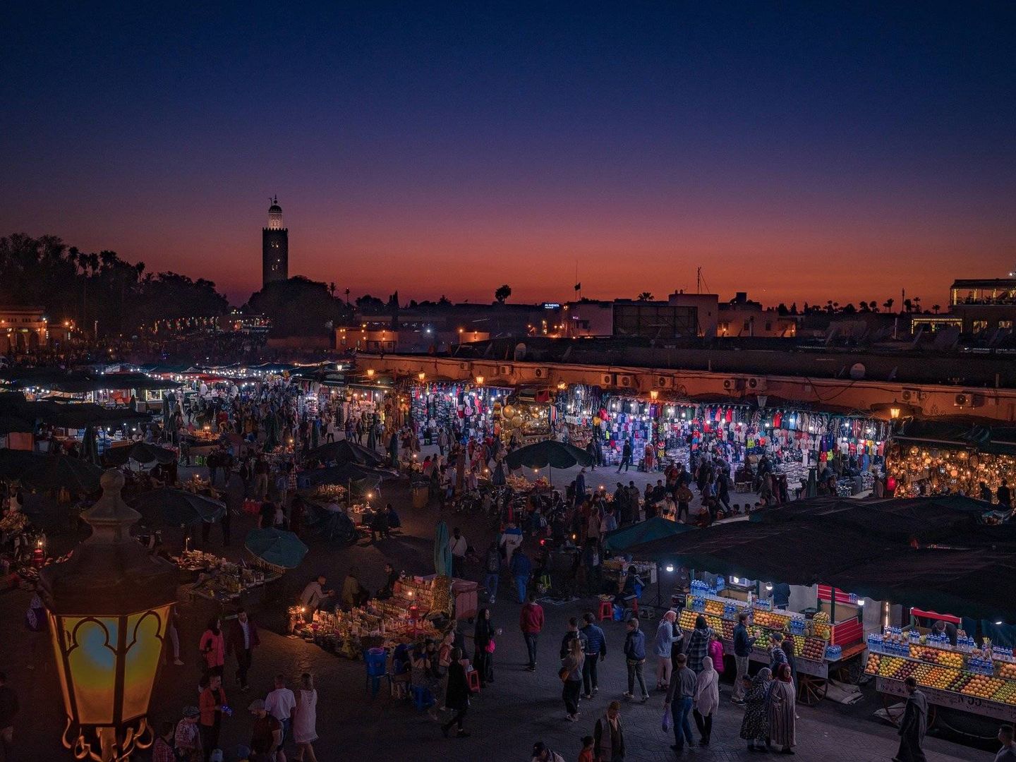 El Zoco de Marrakech. (A_Different_Perspective en Pixabay)