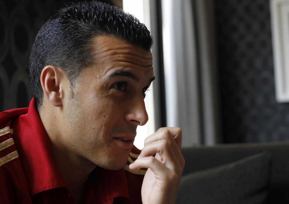 Foto: Pedro, durante la entrevista concedida a El Confidencial