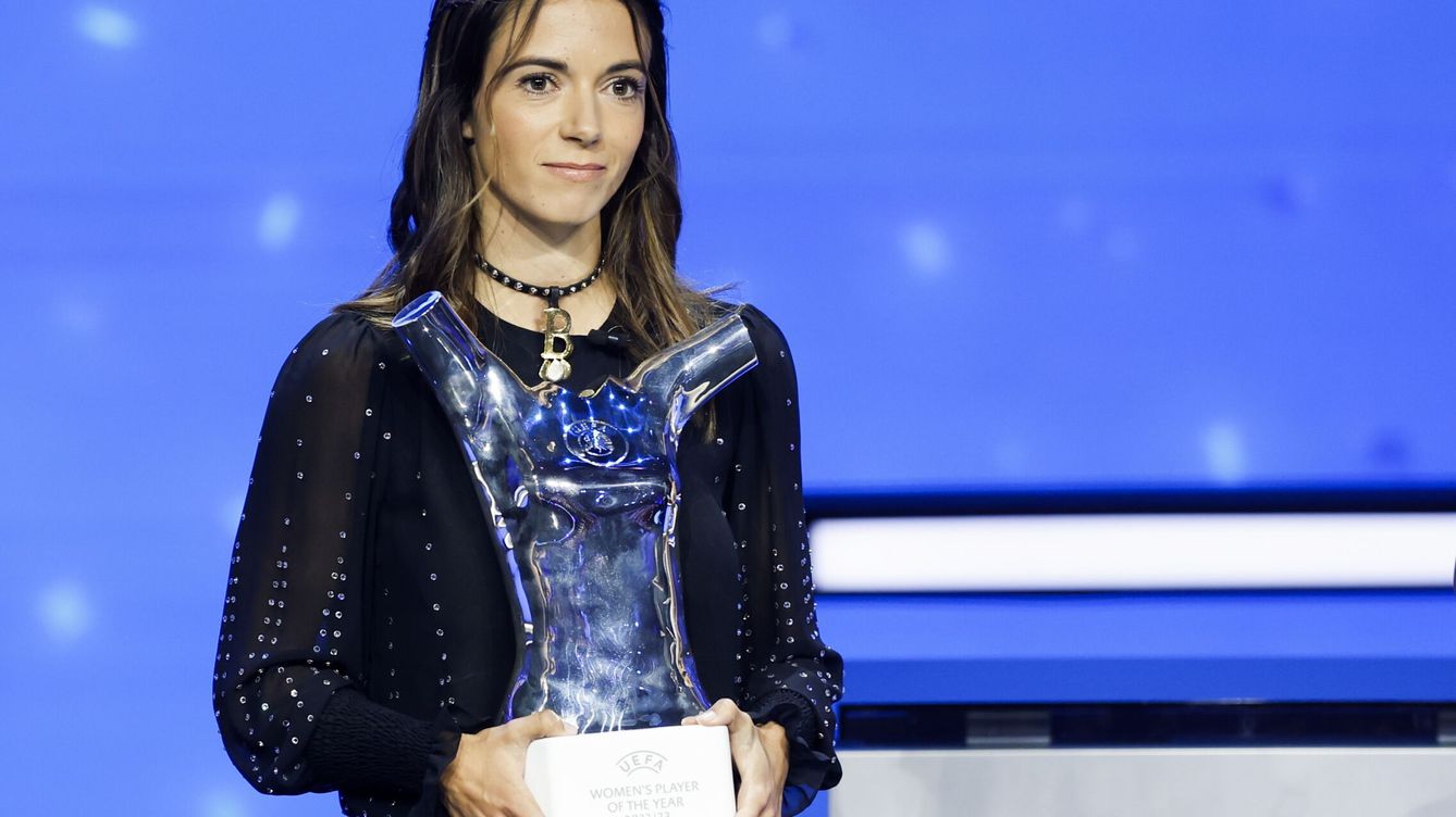 De su look al discurso dedicado a Jenni Hermoso: Aitana Bonmatí reina en la gala de la UEFA