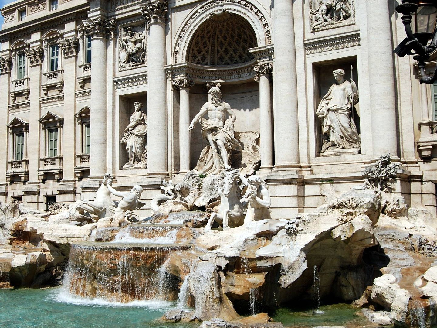 La Fontana di Trevi. (Gianni Crestani en Pixabay)